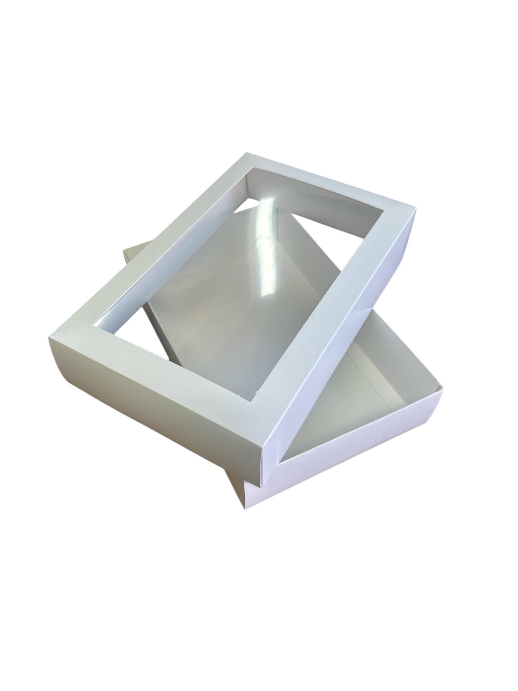 Small Window Shirt Gift Boxes, Garments and Jewellery Packaging 9.5" x 6" x 2" Deep