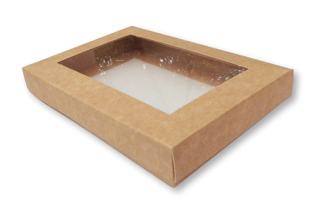 C6 Window Gift Boxes, Card and Jewellery Packaging 16cm x 11.5cm x 2cm Deep