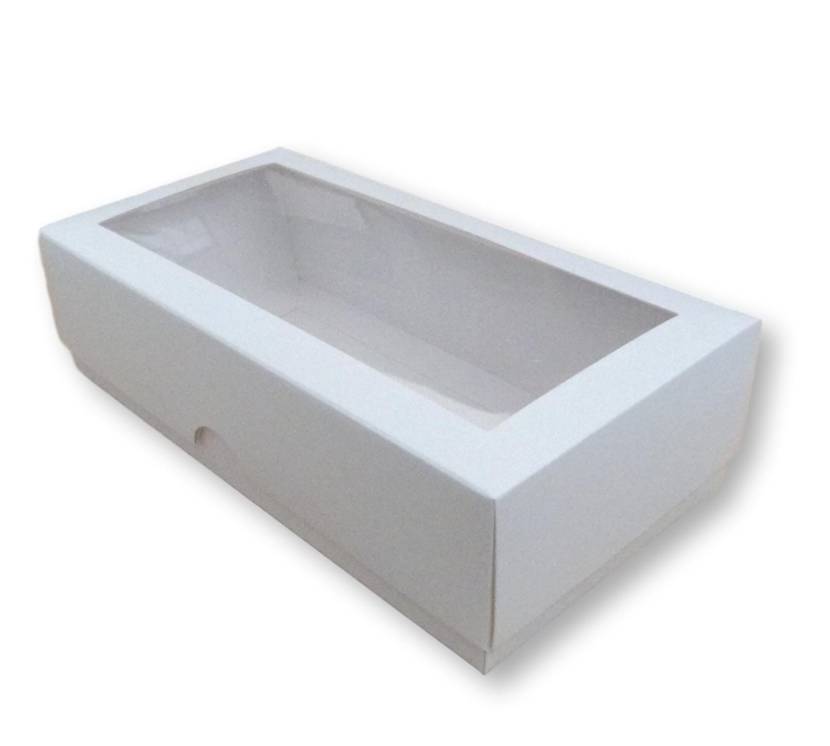 8" x 4" Deep Window Gift Boxes, Card and Jewellery Packaging 8" x 4" x 2" Deep