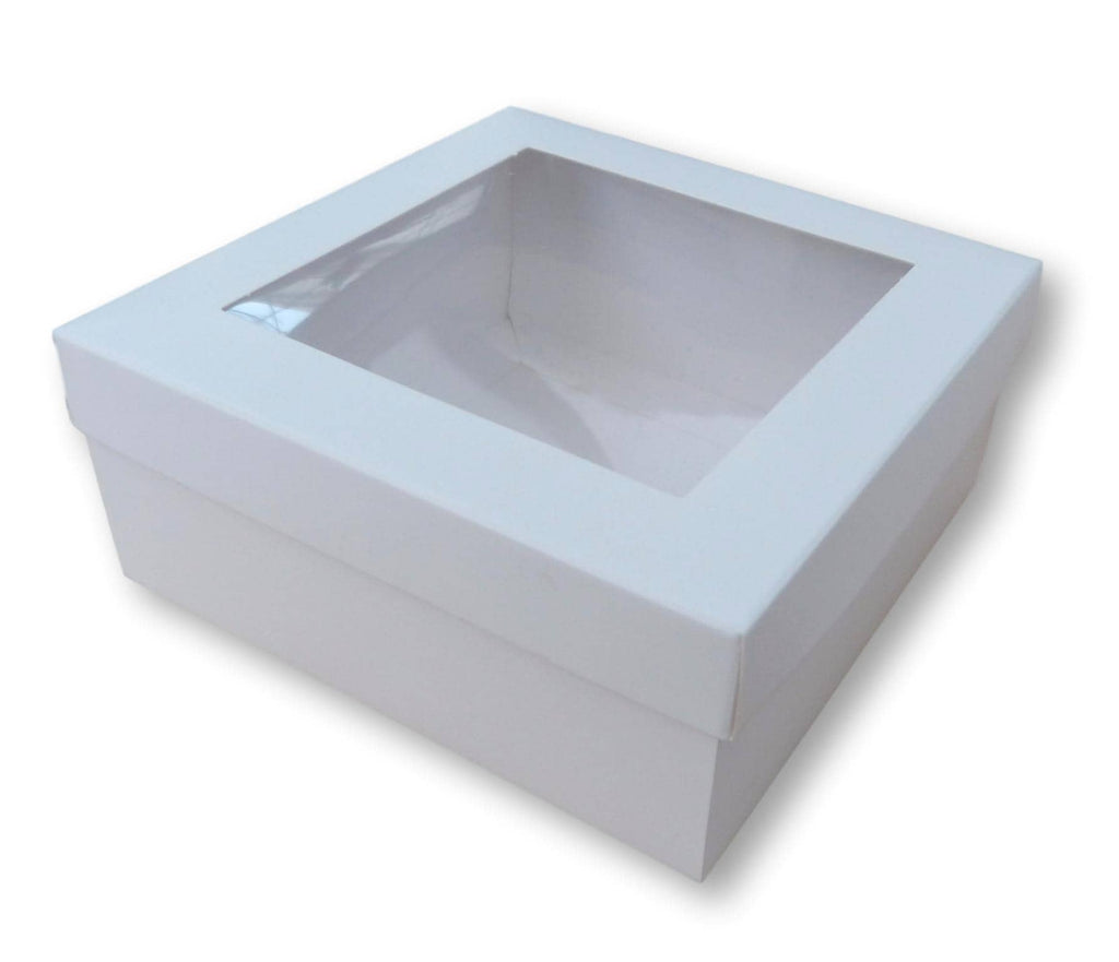 5" Window Gift Boxes, Card and Jewellery Packaging (5"x5"x2")