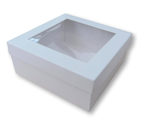 5" Window Gift Boxes, Card and Jewellery Packaging (5"x5"x2")