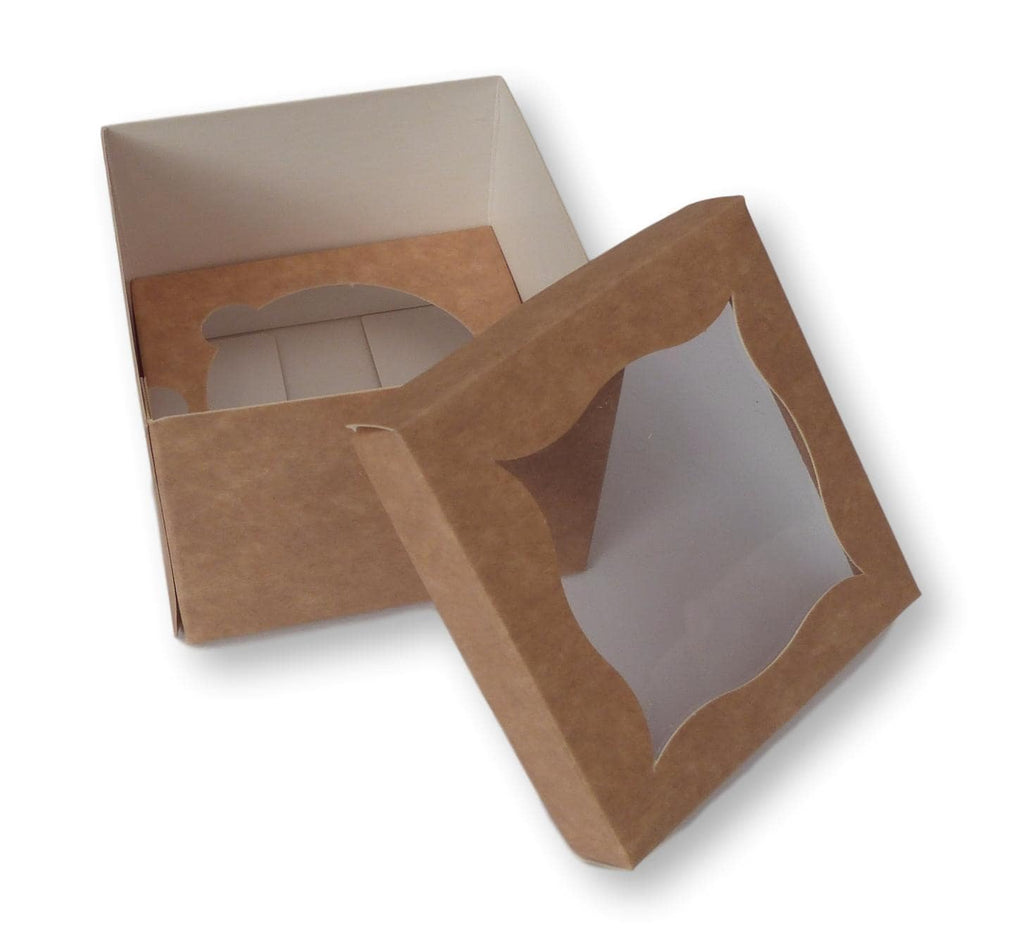 Single Cupcake Box, Gifts, Bathbombs, Soap, Packaging 8cm x 6cm
