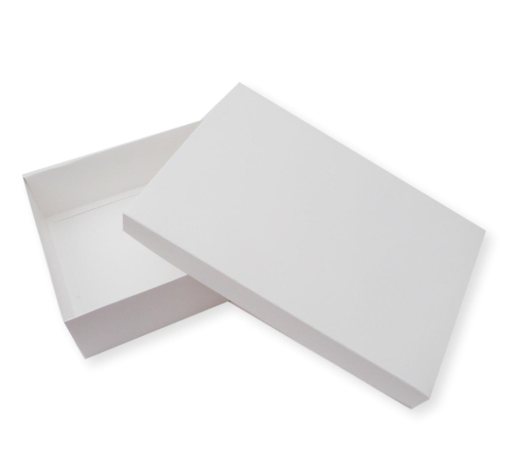 Deep White Gift Box for Garments, Clothing Packaging (33cm) EML