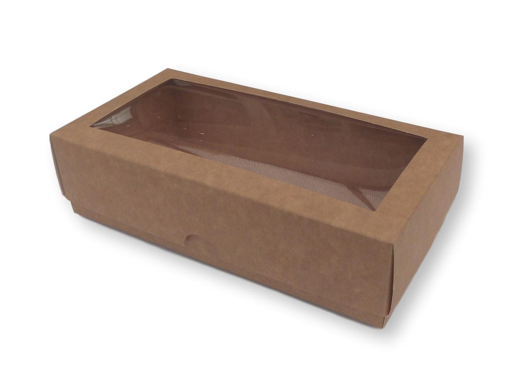 8" x 4" Deep Window Gift Boxes, Card and Jewellery Packaging 8" x 4" x 2" Deep