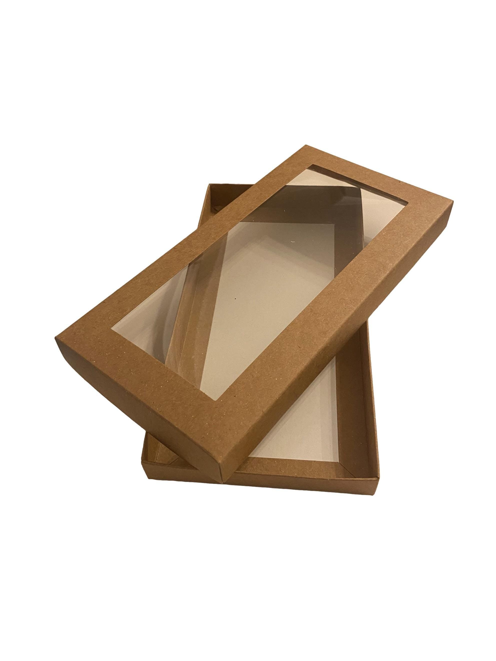 DL Window Gift Boxes, Card and Jewellery Packaging 11cm x 22cm x 2cm Deep
