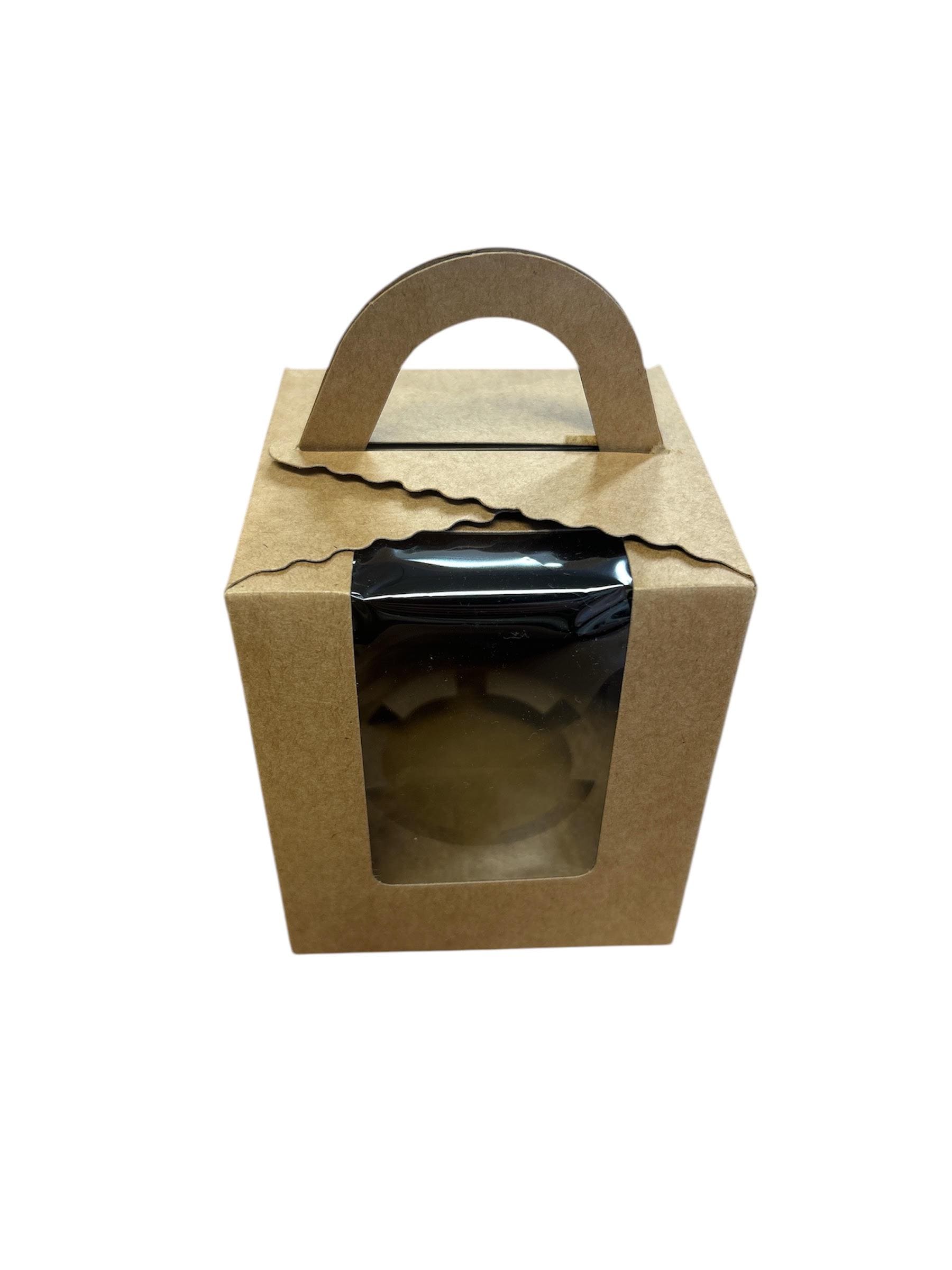 Tall Single Cupcake Box, Gifts, Bathbombs, Soap, Packaging 9cm x 11cm