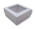 3" x 3" Window Gift Boxes, Card and Jewellery Packaging 3" x 3" x 1.5" Deep