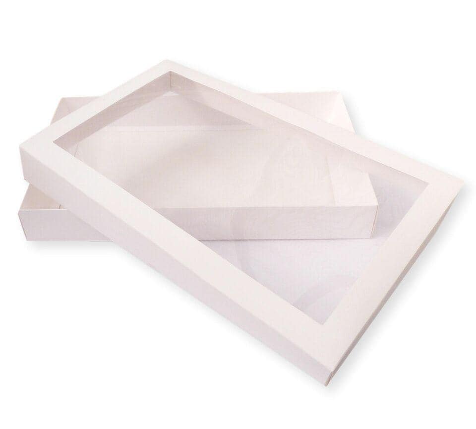 Medium Window Gift Boxes, Garments Jewellery Packaging (34.5cm x 21cm x 5cm)