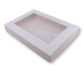 A6 Window Gift Boxes, Card and Jewellery Packaging 15cm x 10.5cm x 2cm Deep