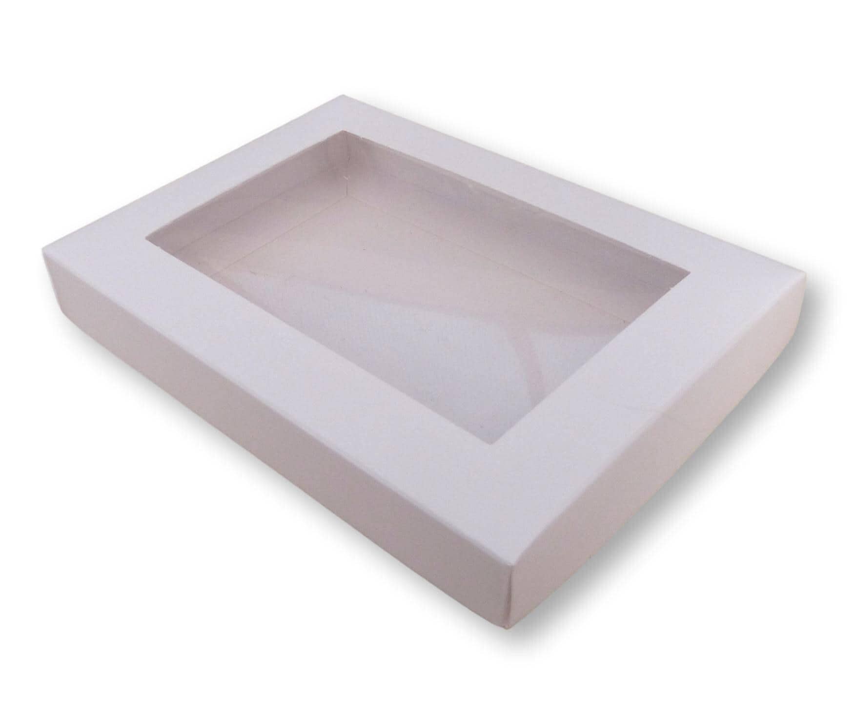 A6 Window Gift Boxes, Card and Jewellery Packaging 15cm x 10.5cm x 2cm Deep