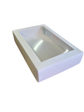 Small Window Shirt Gift Boxes, Garments and Jewellery Packaging 9.5" x 6" x 2" Deep