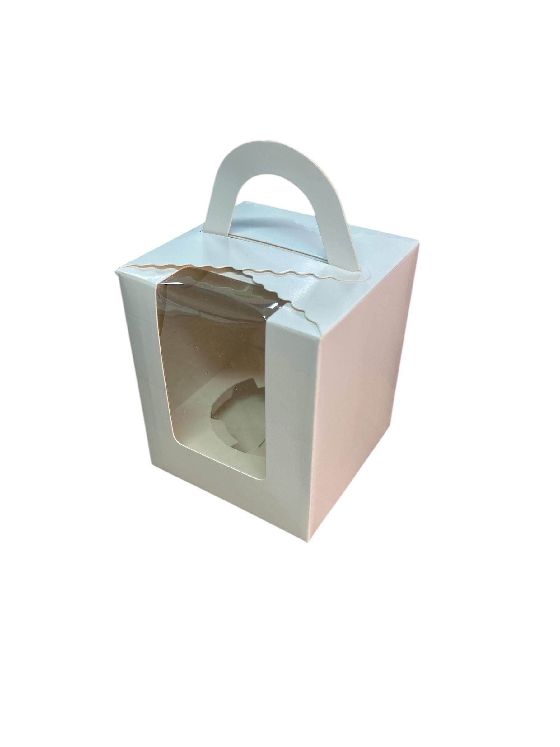 Tall Single Cupcake Box, Gifts, Bathbombs, Soap, Packaging 9cm x 11cm
