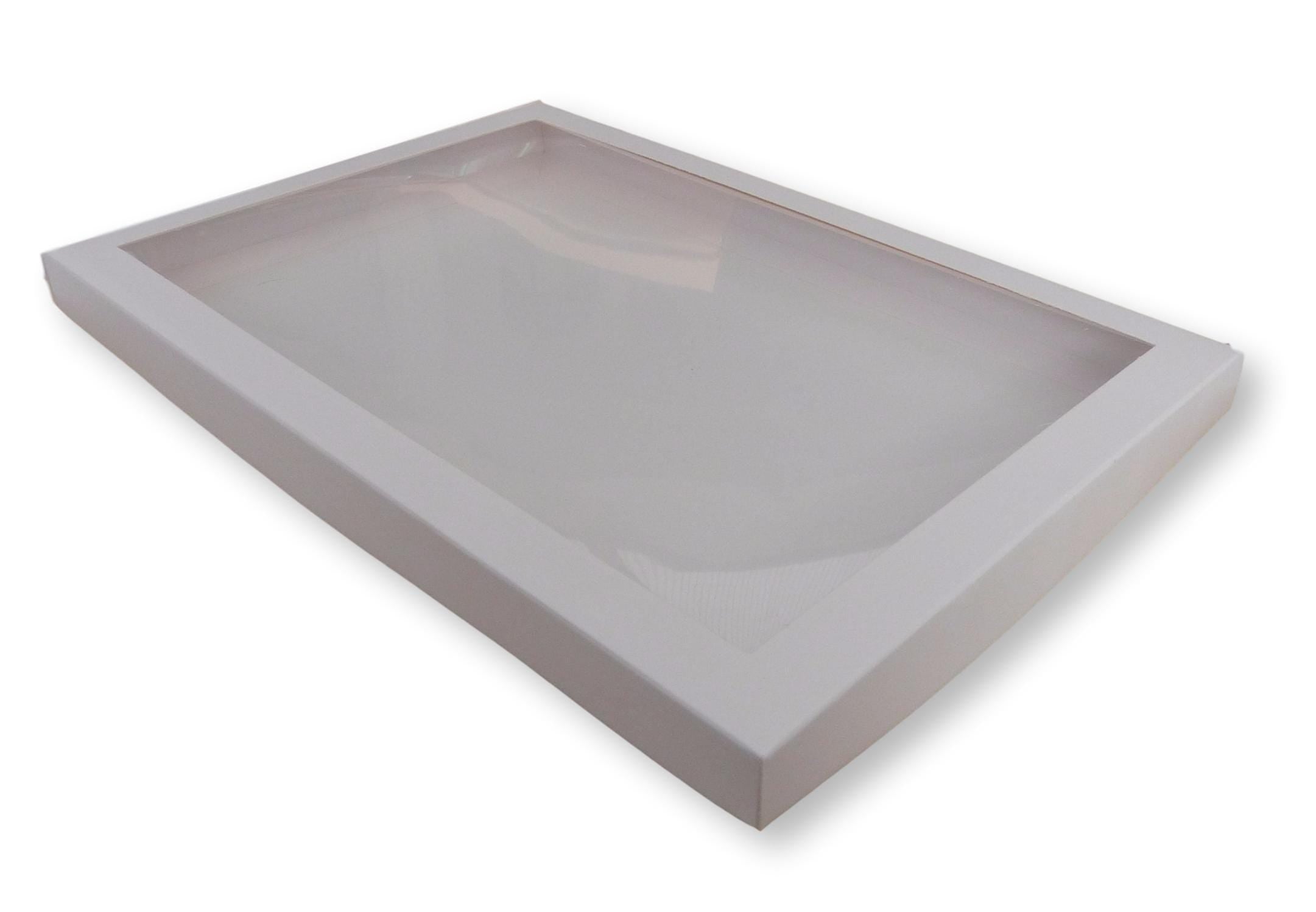 A4 Window Gift Boxes, Card and Jewellery Packaging 30cm x 21cm x 2cm Deep
