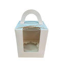 Tall Single Cupcake Box, Gifts, Bathbombs, Soap, Packaging 9cm x 11cm