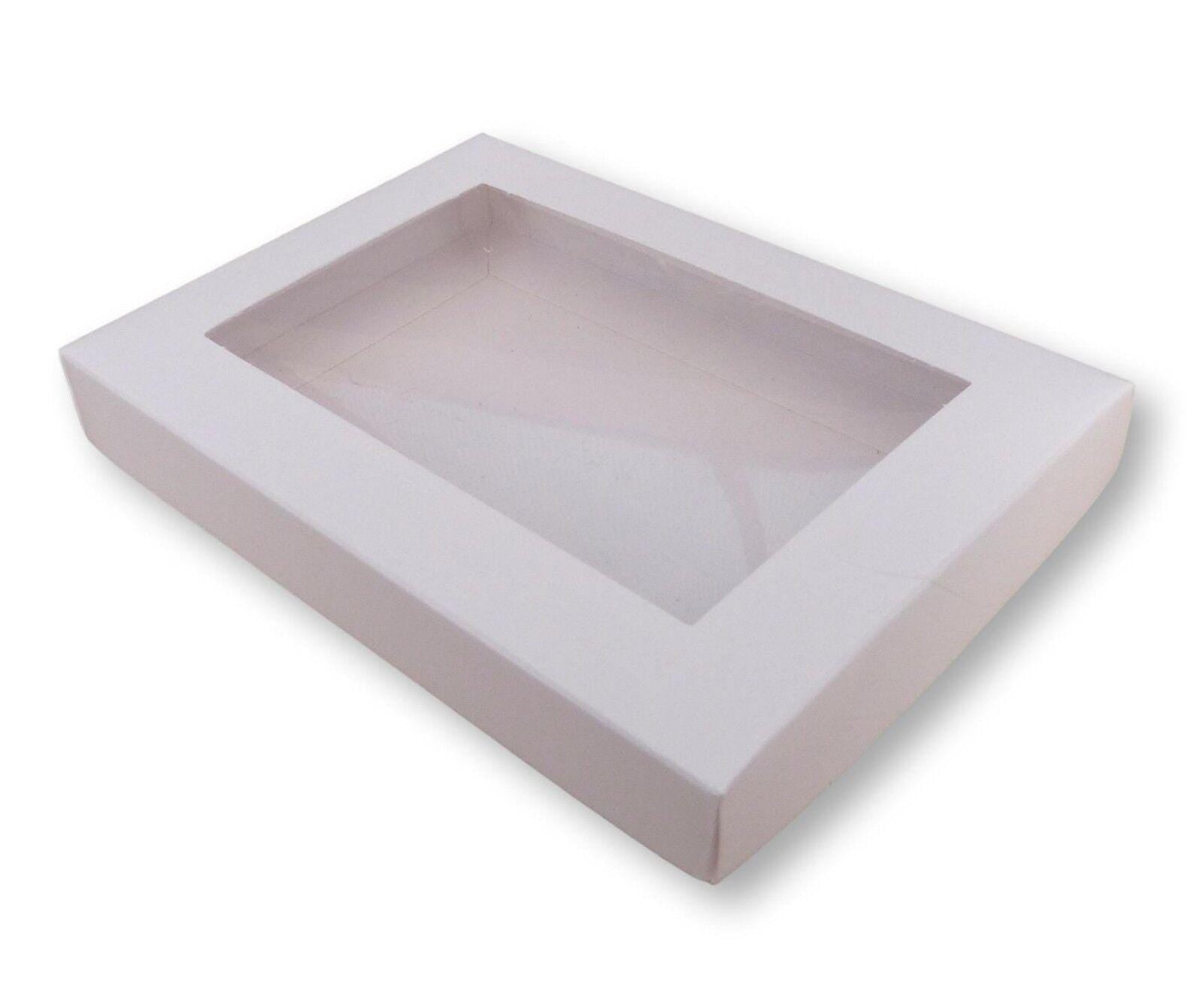 C6 Window Gift Boxes, Card and Jewellery Packaging 16cm x 11.5cm x 2cm Deep