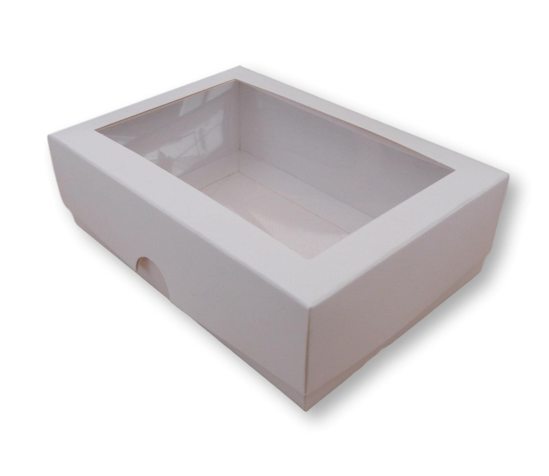 6.5" x 4" Deep Window Gift Boxes, Card and Jewellery Packaging 6.5" x 4" x 2" Deep