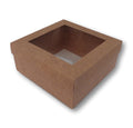5" Window Gift Boxes, Card and Jewellery Packaging (5"x5"x2")